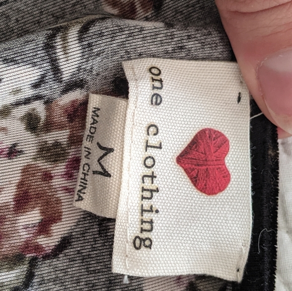 Velvet Baby Doll Dress Floral - Picture 6 of 11